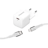 Intenso Power Adapter 30W USB-C mit Lightning-Kabel