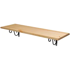 Dolle Wohnregale Campale Wandregal 80 x 25 cm Natur