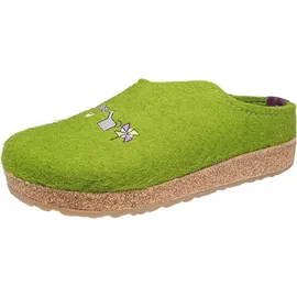 HAFLINGER Grizzly Gartenglück Grasgrün 40