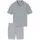 SCHIESSER Pyjama Selected Premium Jacquard Grau 56 (XXL)