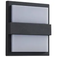 LUCANDE Außenwandleuchte Aluminium 4,9 cm schwarz 9619231
