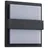 LUCANDE Außenwandleuchte Aluminium 4,9 cm schwarz 9619231