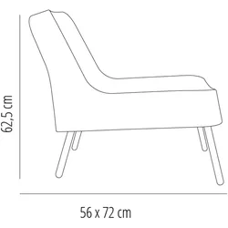 Resol BOB Sessel Indoor, Outdoor  Rot