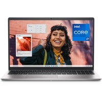Dell Inspiron 15 3530 | 13. Gen Intel Core i7-1355U Prozessor | 15,6“ FHD 120Hz Display | 16 GB RAM | 512 GB SSD | Intel Iris Xe Grafik | Windows 11 Home | QWERTZ Tastatur | Silver