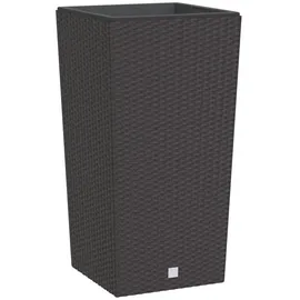 vidaXL Pflanzkübel 21/49 L Komplettset 21 x 49 x 49 cm Braun
