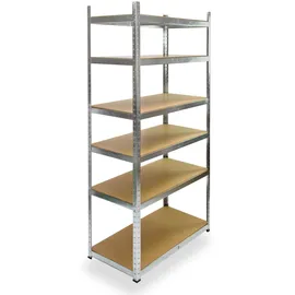 DEMA Steckregal 6 Böden Je 65 Kg 200x100x50 Cm