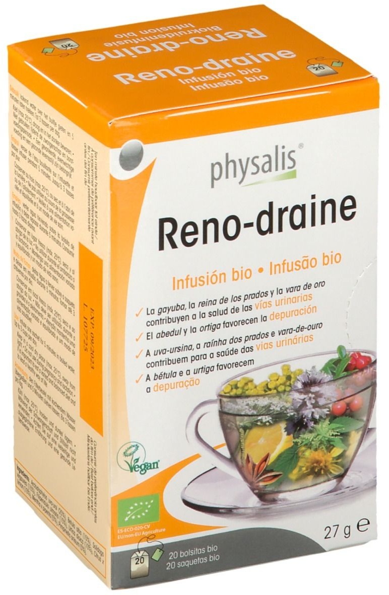 physalis® Reno-Draine Infusion Bio 20 pc(s) thé instantané