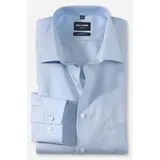 Olymp Businesshemd "Luxor modern fit", Herren, Gr. 38, N-Gr, blau (hellblau), Web, Obermaterial: 100% Baumwolle, Hemden