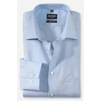 Olymp Regular fit", Freizeithemd mit Logo-Stitching Modell 'New', Bleu, 38