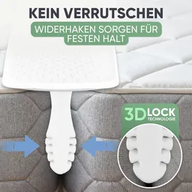 Blumtal Matratzenkeil Ritzenfüller 200 cm Länge - Lückenfüller Matratze - Ritzenfüller für Matratzen jeder Größe - festsitzender Bettkeil -...