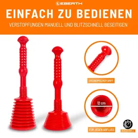 Eberth Pömpel Ø 120 mm Rot