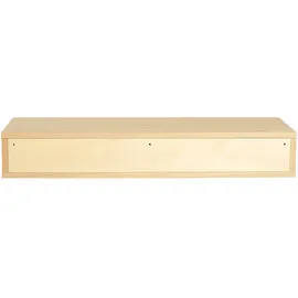 WoodMan Stauraumschrank WOODMAN "Farsta", beige (natur), B:78cm H:12cm T:31cm, Schränke, Stauraumschrank, Mit Holzfurnier aus Eiche, platzsparend, Wandmontage, FSC