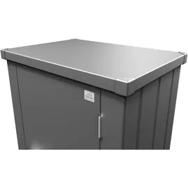 Biohort Terrassenschrank Julia 77,7 x 57,0 x 140,2 cm quarzgrau-metallic