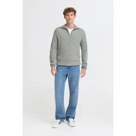 Kronstadt Troyer KRONSTADT "Troyer KSDoors half Zip", Herren, Gr. XXL, grau (lt grau), Obermaterial: 70% Wolle mw. 30% Polyamid PA., Pullover Troyer