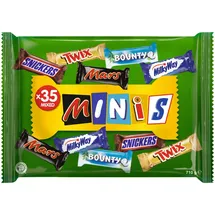 Mars Schokoriegel Mixed Minis, 710 g, verschiedene Sorten, 35 Riegel