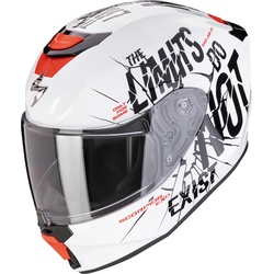 Scorpion Exo-JNR Air Boum Kinder Helm, zwart-wit, S Voorkinderen