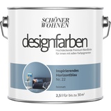 SCHÖNER WOHNEN Designfarben 2,5 l inspirierendes horizontblau