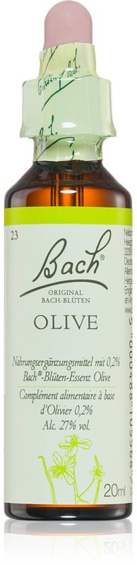 Bach® Flower Remedies Olive Tropfen zur Förderung der geistigen Ausgeglichenheit 20 ml