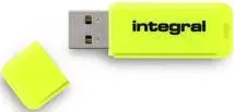 INTEGRAL USB-Stick 2.0 8GB Neon gelb