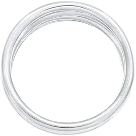 Elli Ring Damen Wickelring Filigran in 925 Sterling Silber Spirale, Ring Set Silber | Gr.: 52