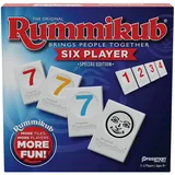 Rummikub 6 Spieler Edition by Pressman - Das Original Rummy Tile Game Blau (108648)