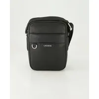 Lacoste Ossian Umhängetasche Leder Black