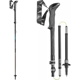 Leki Makalu FX TA 110-130 cm petrol-black-silvergray