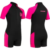 Cressi Neoprenanzug Shorty Schwarz/Rosa 7-8 Jahre
