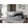 altdecor Boxspringbett mit Matratze und Topper, Polsterbett mit Bettkasten, Bett mit Stauraum H3-Matratze, Doppelbett, Springboxbett - ERNINA - Grau Samt