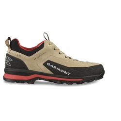 Garmont Wanderschuhe Dragontail G Dry (Veloursleder, wasserdicht) beige/rot Herren