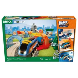 BRIO Spiel Action Tunnel Reisezug Set