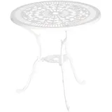 Merxx Lugano Gartentisch Ø 70 x 68 cm Weiß