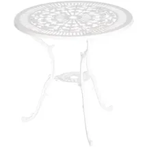 Merxx Lugano Gartentisch Ø 70 x 68 cm Weiß