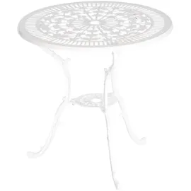 Merxx Lugano Gartentisch Ø 70 x 68 cm Weiß