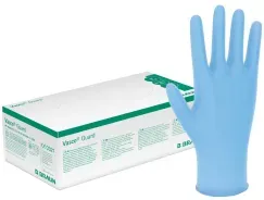 B. Braun Vasco® Guard Einmalhandschuhe, Nitril 9209626 , 1 Packung = 100 Stück, Größe M