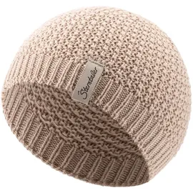 Sterntaler GOTS Strickmütze Waffel in beige, | Gr.: 43 cm