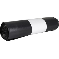 Abena Abfallsäcke Sækko Boy, LDPE Recycled, 40 Liter, Müllbeutel zur Aufteilung im Sækko Boy, 1 Rolle = 10 Stück, Farbe: schwarz