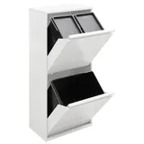 ARREGUI Mülltrennsystem 45 l Weiß