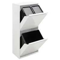ARREGUI Mülltrennsystem 45 l Weiß