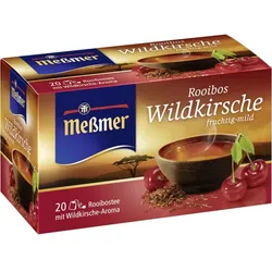 Meßmer Tee Rooibos Wildkirsche 20ST 40G