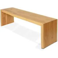holz4home Sitzbank Eiche Braun 140 x 45 x 40 cm