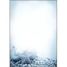 Sigel Weihnachten DIN A4, Briefpapier Blau, Weiß 90 g/m2 100 Blatt