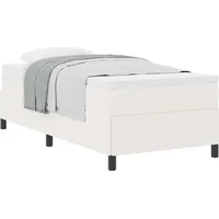 VidaXL Bettgestell Creme 80 x 200 cm Cordstoff