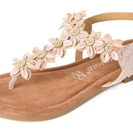 Marco Tozzi Zehentrenner Damen Rosa 38