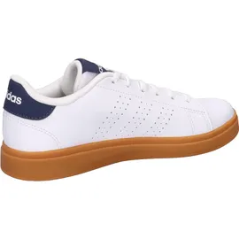 adidas Advantage Base 2.0 Kinder Ftwr White/Shadow Navy/Gum 36