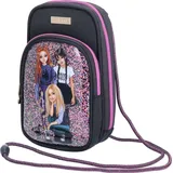 DEPESCHE Kinder Smartphonetasche TOPModel REBEL KITTY 00-schwarz - Schwarz