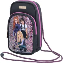 DEPESCHE Kinder Smartphonetasche TOPModel REBEL KITTY 00-schwarz - Schwarz