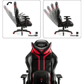 Diablo Chairs X-Ray Gaming Chair grau