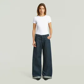 G-Star Roxx Wide Jeans - Dunkelblau - Damen - 26-34