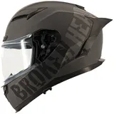 Broken Head Street Division Black Shadow Matt Integralhelm Mit Sonnenblende